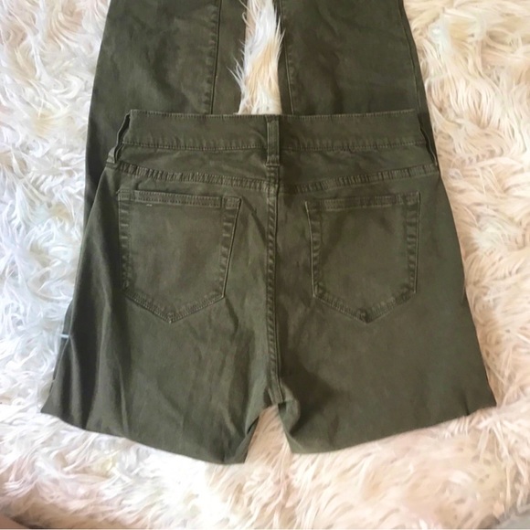 J.Crew Olive Toothpick (Ankle) Jeans Size 27 - Picture 2 of 3
